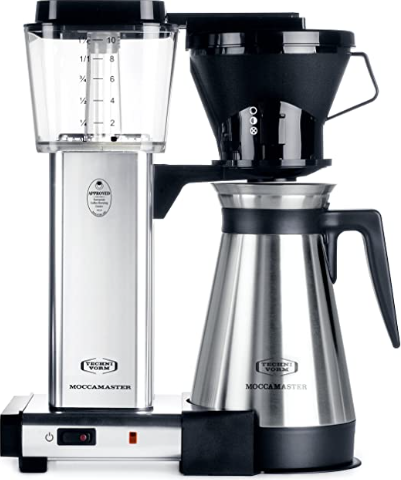 Technivorm Silver brushed 40 oz Coffee Brewer