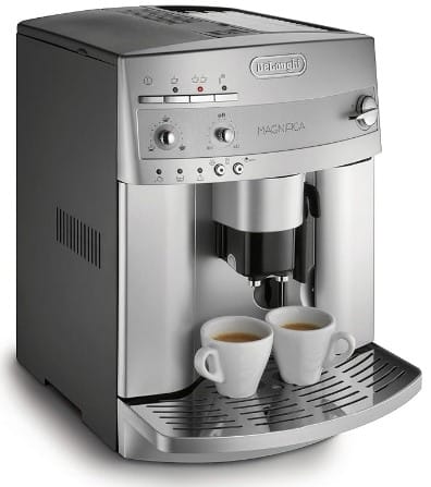 De'Longhi ESAM3300 Magnifica Super Automatic Espresso & Coffee Machine, Silver