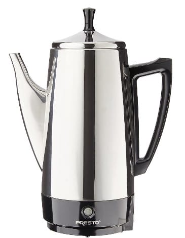 Presto 12-Cup Stainless Steel Coffee Percolator