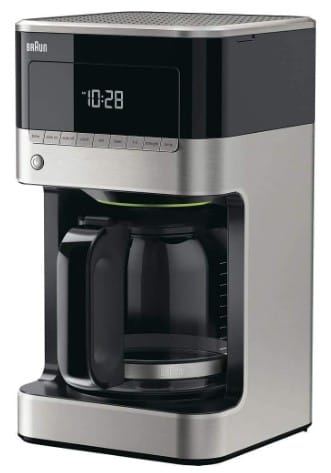 Braun Brew Sense Drip Coffee Maker, 12 cup, Black