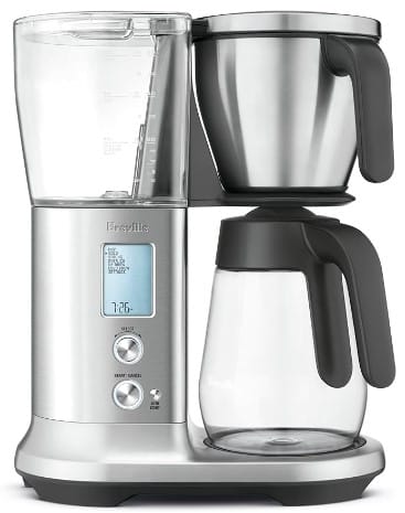 Breville Precision Brewer Glass Coffee Maker, 60 oz,Brushed Stainless Steel, BDC400BSS