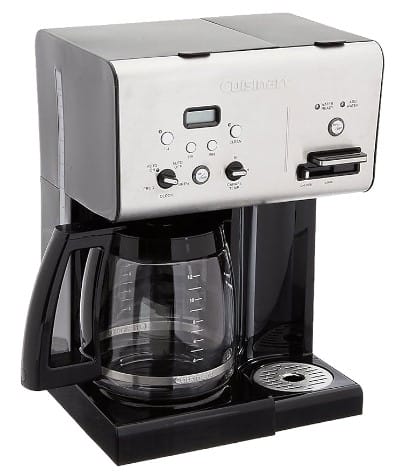 Cuisinart Plus 12-Cup Hot Water Coffee Maker, Black/Stainless