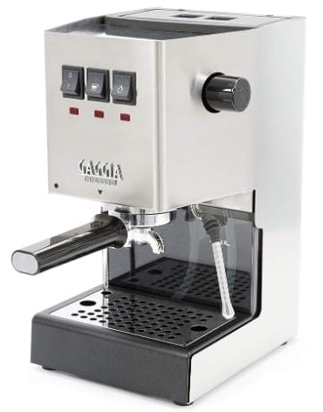 Gaggia RI9380/46 Classic Evo Pro, Small, Brushed Stainless Steel