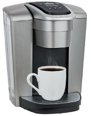 Keurig K-Elite Single-Serve K-Cup Pod Coffee Maker, Brushed Silver