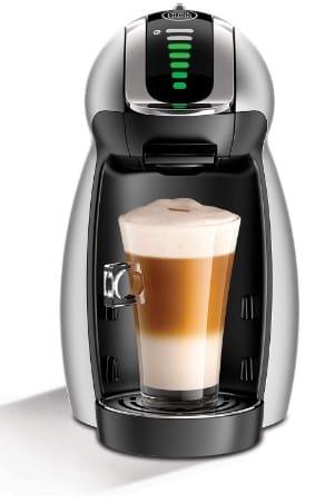 NESCAFÉ Dolce Gusto Coffee Machine, Genio 2, Espresso, Cappuccino and Latte Pod Machine, Silver