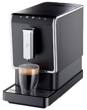 Tchibo Single Serve Coffee Maker - Automatic Espresso Coffee Machine - Built-in Grinder, No Coffee Pods Needed - Comes with x2 17.6 Ounce Bags of Whole Beans